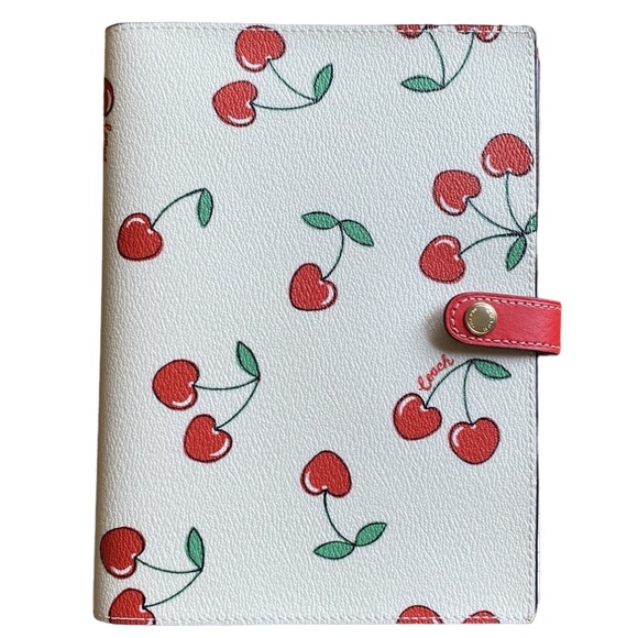 Coach Cherry Notebook - Picture 5 of 15